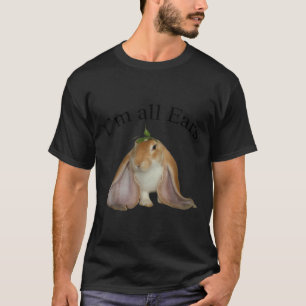 Lustig, ich bin ganz Ohr Hase hört Witz Hase T-Shirt