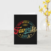 Lustig Ich Bin Mein Schwiegermutter Lieblingskind  Karte (Gelbe Blume)