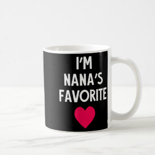 Lustig, ich bin Nanas Lieblingsdesign für Enkelkin Kaffeetasse