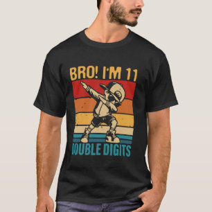Lustig, ich bin zweistellig 11. Geburtstag Bruder T-Shirt
