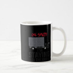 Lustig, ich bleibe im Van Phasmophobia Gamer Ich Kaffeetasse