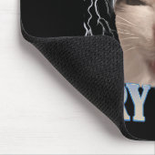 Lustig Ich Esse Trockenbau Dummes Katzen Meme Männ Mousepad (Ecke)
