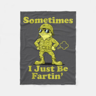 Lustig Ich Frosch Humor Sarkastisch Manchmal Nur F Fleecedecke