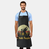 lustig, ich hasse Menschen  Schürze (Getragen)