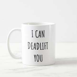 Lustig, ich kann dich Deadlift, Gym Liebhaber Gewi Kaffeetasse