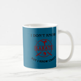 Lustig, ich kenne Karate nicht Schülergürtel Kung Kaffeetasse