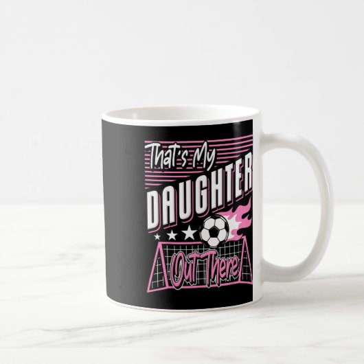 Lustig, ich liebe Fußball-Väter Kaffeetasse (Rechts)