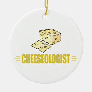 Lustig, ich liebe Käse Keramikornament