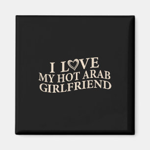 Lustig, ich liebe meine arabische Freundin Sarkast Magnet