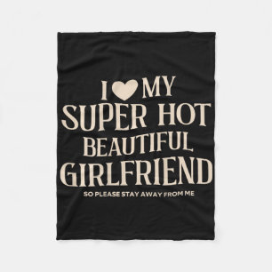 Lustig, ich liebe meine superheiße schöne atembera fleecedecke