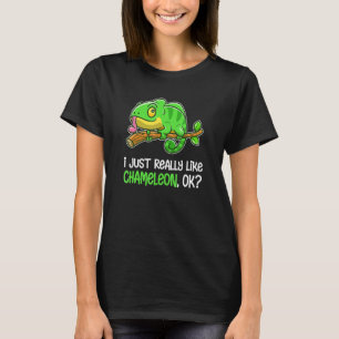 Lustig, ich mag Chamäleon-Tiere einfach wirklich g T-Shirt