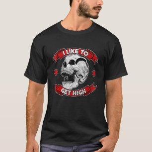 Lustig, ich mag es hoch zu fliegen Fallschirmsprin T-Shirt