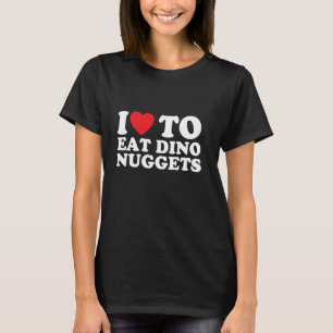 Lustig ich mag ich liebe meine Dinosaurier Chicken T-Shirt
