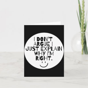 Lustig, ich streite nicht, ich erkläre nur, warum  karte