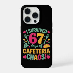 Lustig ich überlebte 67 Tage Cafeteria-Chaos Schul iPhone 15 Pro Hülle