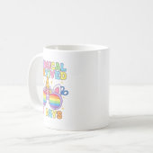 Lustig, ich überlebte 67 Tage Schule Katzenlehrer Kaffeetasse (Vorderseite Links)