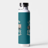 Lustig Ich verwandle Kaffee in Code Trinkflasche (Rechts)