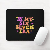 Lustig in meiner Six Seven-Ära 67 Meme Six Seven Ä Mousepad (Mit Mouse)