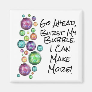 Lustig Inspirierend Magnet