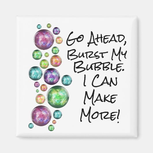 Lustig Inspirierend Magnet (Vorne)