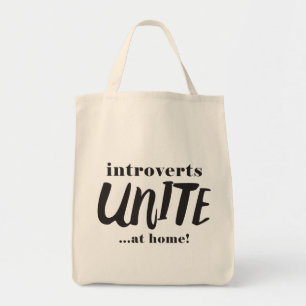 Lustig Introverts Taschen-Tasche Tragetasche