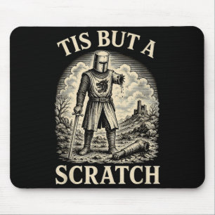 Lustig ist es aber ein Kratzer mittelalterlicher R Mousepad