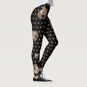 Lustig kacken Sie Emojis Leggings