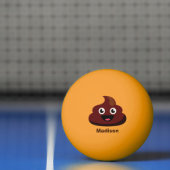 Lustig kacken Sie individueller Name Ping pong Tischtennisball (Netto)