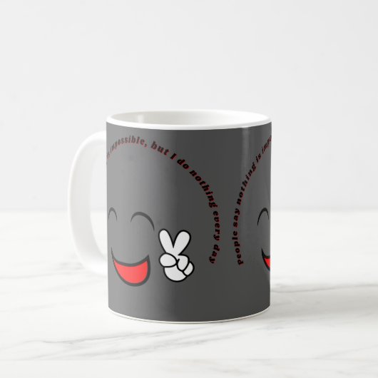 lustig kaffeetasse (Vorderseite Links)