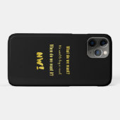 Lustig Kaufe einen Vokal — Jetzt! Case-Mate iPhone Hülle (Rückseite (Horizontal))