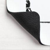 Lustig Kein Fahrrad Heute Mousepad (Ecke)