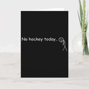 Lustig Kein Hockey Heute _5 Karte