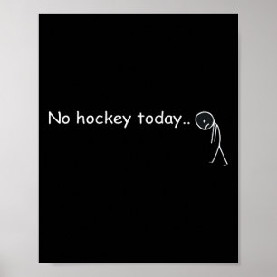 Lustig Kein Hockey Heute _5  Poster