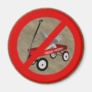 Lustig kein Jack-Lastwagen-Magnet Magnet