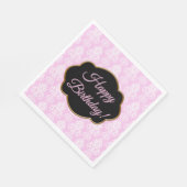 Lustig, kokett und feminin serviette (Ecke)