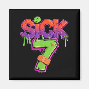 Lustig Krank Sieben 67 Lustiges Meme Krank Von 7  Magnet