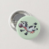 lustig Kuh Button (Vorne & Hinten)