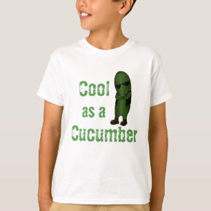 Lustig Kühl Wie Ein Salatgurke T-Shirt