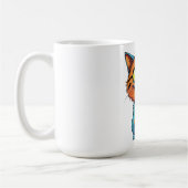 Lustig - Lächelnde Katze -  Kaffeetasse (Links)