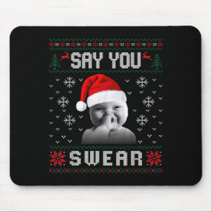 Lustig Lachendes Baby Ai Baby Meme Gehirnverrottun Mousepad