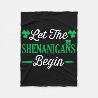 Lustig Lass Die Schelmereien Für Den St. Patrickst Fleecedecke