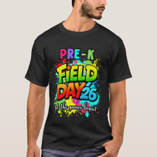 Lustig Lass Die Spiele Beginnen Vorschul-Sportfest T-Shirt