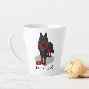 Lustig Lass uns gehen! Belgischer Schäferhund (sch Milchtasse