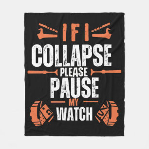 lustig laufen fleecedecke