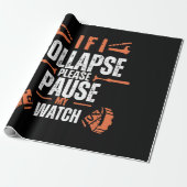 lustig laufen geschenkpapier (Ungerollt)