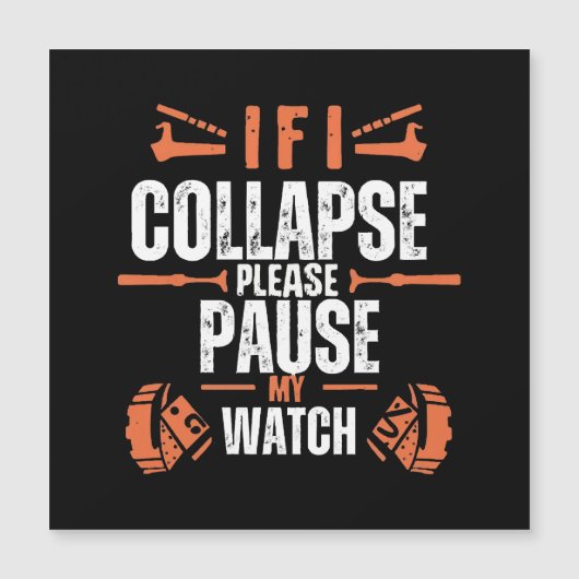 lustig laufen magnetkarte (Vorderseite)