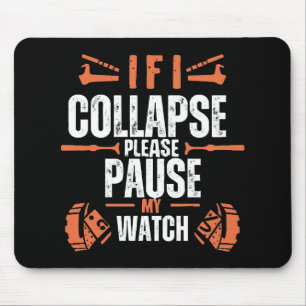 lustig laufen mousepad