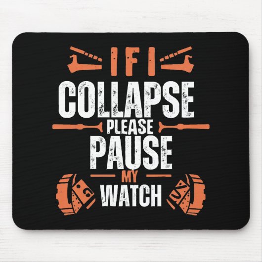 lustig laufen mousepad (Vorne)