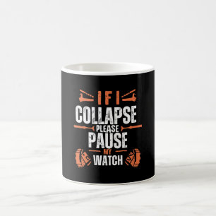 Lustig-laufend Kaffeetasse