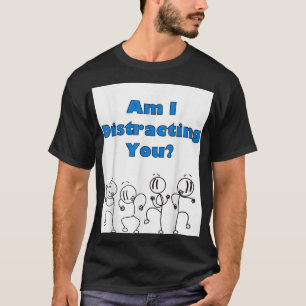 Lustig, lenke ich dich ab Stockmann-Design T-Shirt